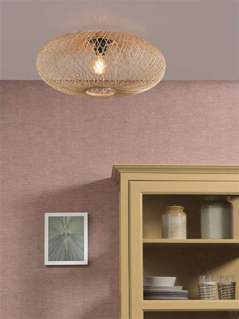 Lampa sufitowa CANGO 60x25 naturalna