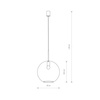 Lampa wisząca Nowodvorski Sphere XL