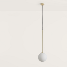 Lampa wewnętrzna, wisząca Aromas Ball, mosiądz