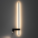 Nowodvorski lampa ścienna, prawa, czarny