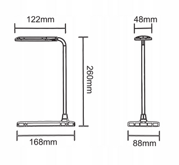LAMPKA LED Z ŁADOWARKĄ INDUKCYJNĄ LIVI WIRELESS MA017