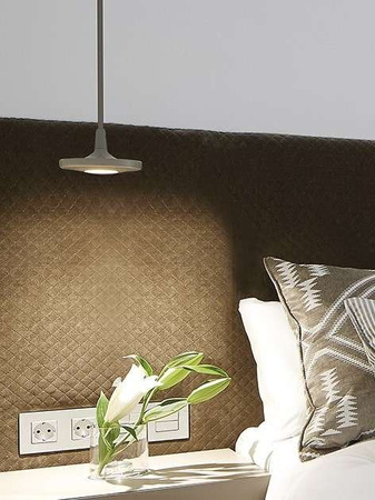 Lampa wewnętrzna, wisząca Estiluz Button T-3302S 93GR LM