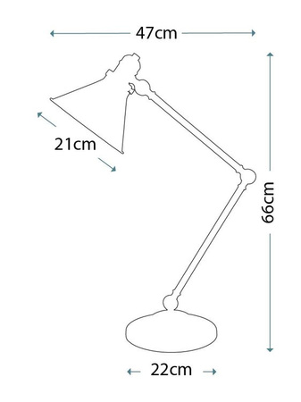 Lampa wewnętrzna, stojąca Elstead Provence PV/TL