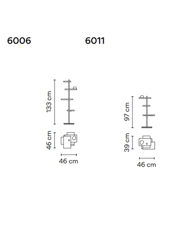 Lampa wewnętrzna, podłogowa Vibia Suite 6011