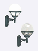 Lampa zewnętrzna, elewacyjna Bolonia 360, czarny