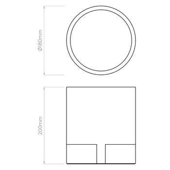 Lampa wewnętrzna, stojąca Astro Martello 180