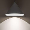 Lampa wisząca Nowodvorski Zenith M, jasny szary
