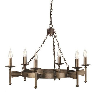 Lampa wewnętrzna, wisząca Elstead Cromwell