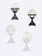 Lampa zewnętrzna, stojąca Bolonia 312, biały