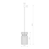 Lampa wisząca Nowodvorski Kymi A, czarny