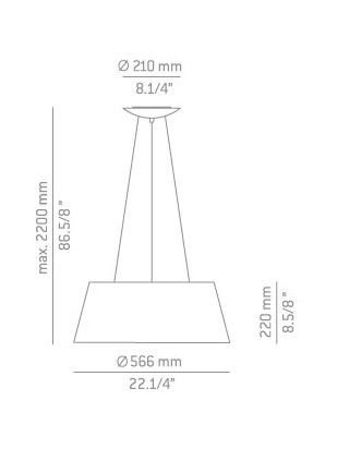 Lampa wewnętrzna, wisząca Estiluz Poulpe T-2945