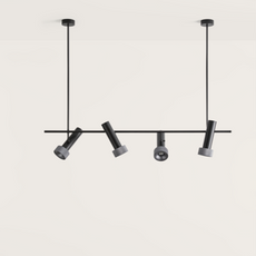 Lampa wewnętrzna, wisząca Aromas Focus 4