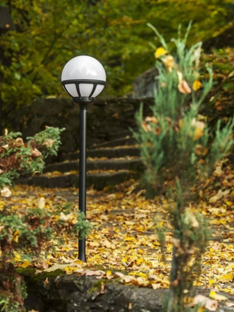 Lampa zewnętrzna, słupek Bolonia 314, biały