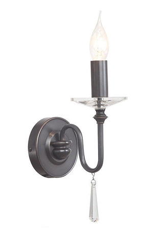 Lampa wewnętrzna, ścienna Elstead Finsbury Park FP1 POL NICKEL