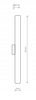 KINKIET LED NOWODVORSKI ICE TUBE LED S 8118