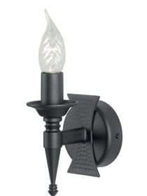 Lampa wewnętrzna, ścienna Elstead Saxon SAX2 BLK