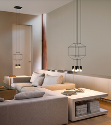 Oprawa wisząca Wireflow 0312, wewnętrzna, VIBIA, ekspozycja