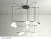 Lampa wewnętrzna, wisząca Estiluz Circ R30.1SP1MP 61S GLD