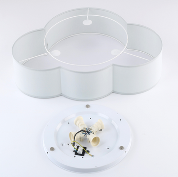 Plafon dziecięcy Cloud marki TK Lighting szary, outlet