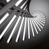 Lampa wewnętrzna, wisząca Vibia Rhythm Vertical 2143