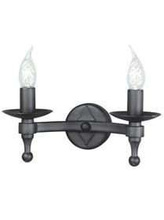 Lampa wewnętrzna, ścienna Elstead Warwick WR2 GRAPHITE