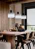 Lampa wewnętrzna, wisząca Estiluz Cyls T-3905P 26 BLK