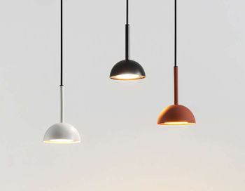 Lampa wewnętrzna, wisząca Estiluz Cupolina T-3934R 74 WH