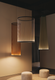 Lampa wewnętrzna, VIBIA ARRAY 1855 Beige 2700K, zwieszana, ekspozycja