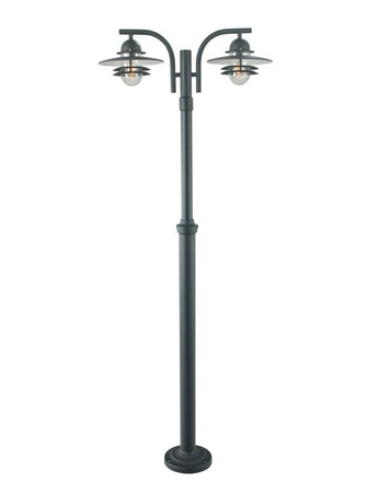 Lampa zewnętrzna, słupek Oslo 245 czarny