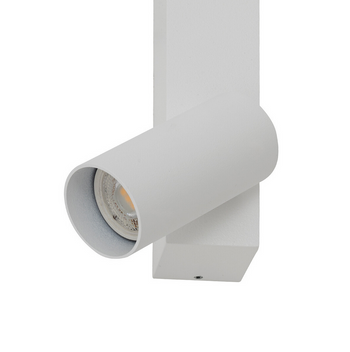 Nowodvorski lampa ścienna, prawa, biała