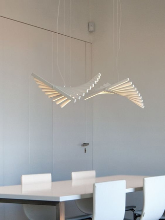 Lampa wewnętrzna, wisząca Vibia Rhythm horizontal 2110