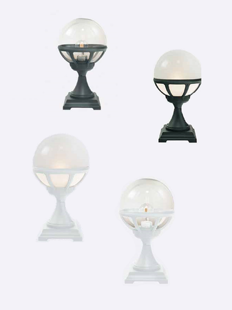 Lampa zewnętrzna, stojąca Bolonia 312, biały