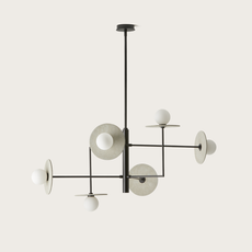 Lampa wewnętrzna, wisząca Aromas Miro 6