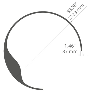 Oprawa LED KLUŚ MI-MOON
