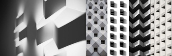 Lampa wewnętrzna, ścienna Vibia Fold Surface 