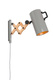 Lampa ścienna FLEX szara - Zuiver