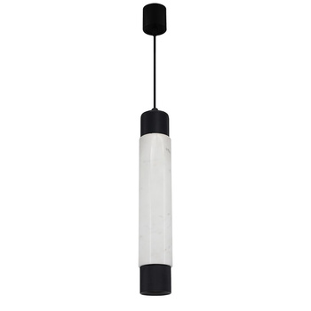 LAMPA WISZĄCA MILAGRO MARBLE WHITE/BLACK ML6341