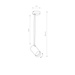 Lampa sufitowa Nowodvorski Mono Long M czarny
