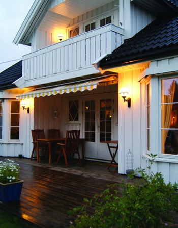 Lampa zewnętrzna, elewacyjna Bolonia 361, biały