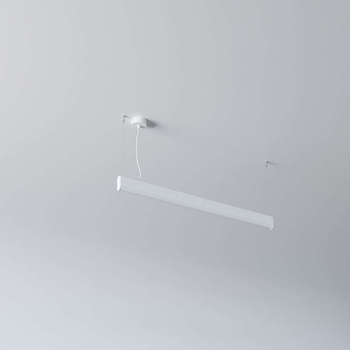 Lampa wewnętrzna, wisząca Cleoni Avar 1000 biała oval