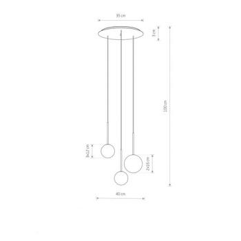 Lampa wisząca Nowodvorski Karo III, czarny