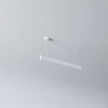 Lampa wewnętrzna, wisząca Cleoni Avar 820 biała oval