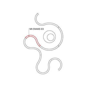 Oprawa LED KLUŚ MI-SNAKE-03