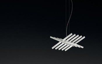 Lampa wewnętrzna, wisząca Vibia Rhythm horizontal 2110