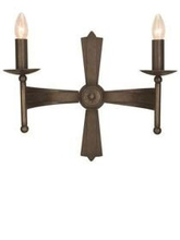 Lampa wewnętrzna, ścienna Elstead Cromwell CW2 OLD BRZ