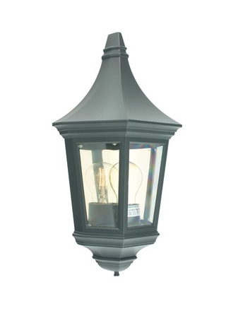 Lampa zewnętrzna, elewacyjna Norlys Wenecja 261, czarny