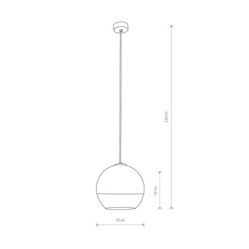 Lampa wisząca Nowodvorski Globe Plus M