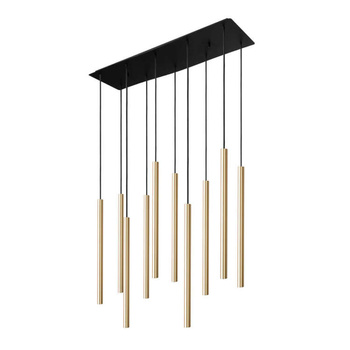 Lampa wisząca Nowodvorski Laser 490, mosiądz