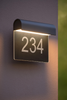 Lampa zewnętrzna, THESI LED Wall Light 6W IP54 3000K Black, 27881/06/30