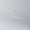 Lampa wewnętrzna, wisząca Cleoni Avar 820 biała oval